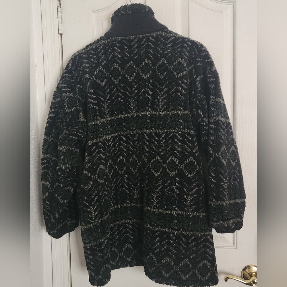 Vintage 90s Columbia Fleece Jacket/ Coat‎ Size L - Picture 2 of 8